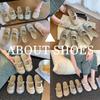 Internet celebrities with the same bag head half slippers women's autumn wear retro versatile niche explosion no heel one pedal lazy shoes