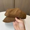 New small cornice beret showing face small casual cloud cap women's winter British retro painter hat