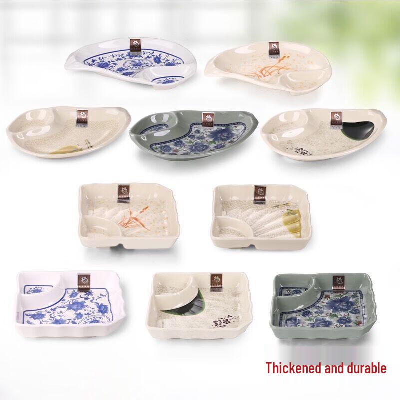 Huìhuáng 8,5palcová miska na omáčku ve tvaru mušle