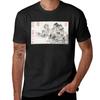 Landscape In the Style of Yan Wengui and Fan Kuan (Restored Japanese Artwork) T-Shirt Oversizeds Men T Shirt