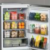 6/2Pcs BPA-Free Refrigerator Side Door Organizer Set - Transparent, Freshness-Preserving Storage Containers for Kitchen & Dining