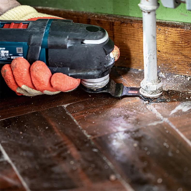 Bosch Accesoriu Starlock Expert Metal Max AIZ 32 Tehnologie AIT Carbide Durată de viață de până la 50x cu acoperire suplimentară Lamă de tăiere a metalelor