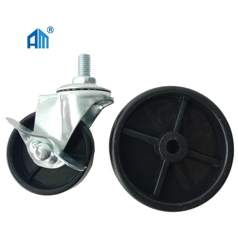 40f 60f 80f 100f 120f 150f Leveling Caster Wheels Showcase Nylon Caster Height Adjustable Castor Wheels