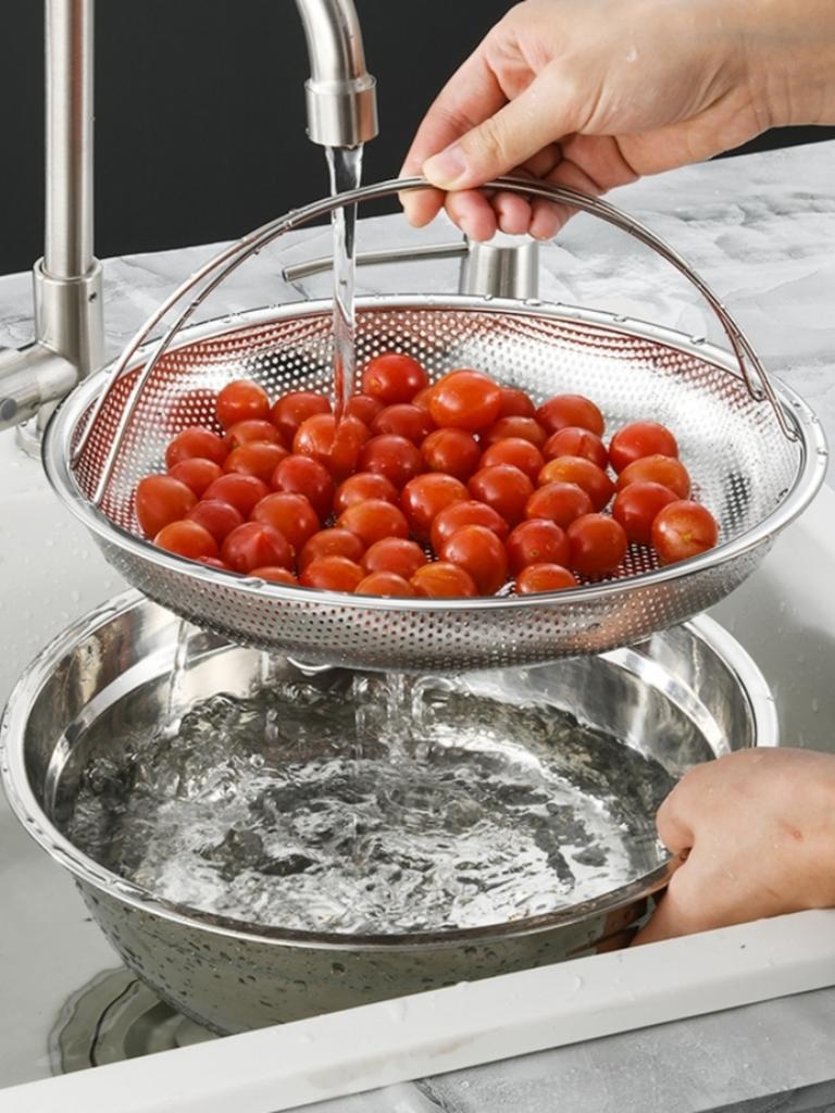 Lebensmittel Abtropfkorb Dämpfsieb Netzkorb Kochen Handheld Gestell Topf Brötchen Multifunktions Reiskocher Gedämpft Wiederverwendbar