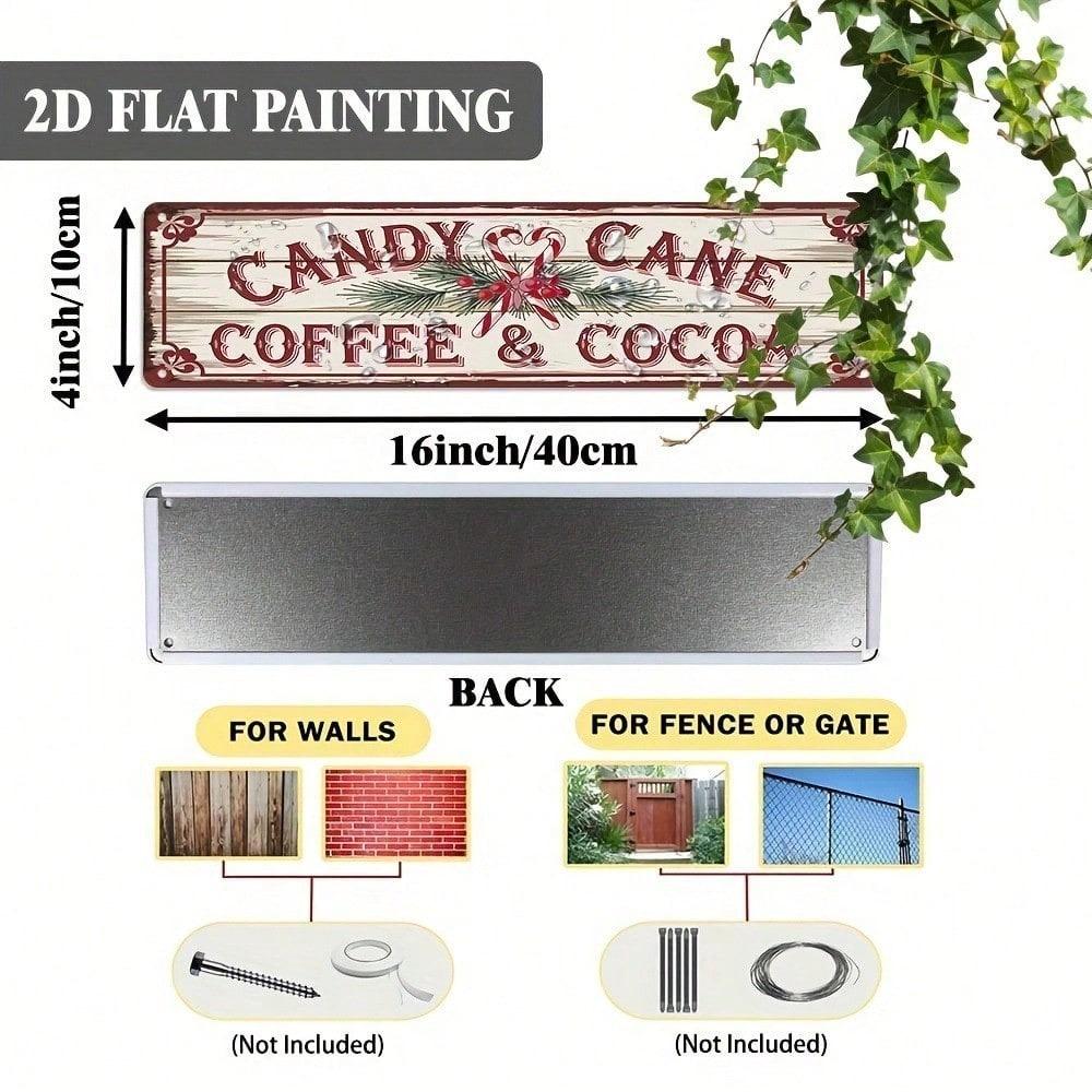 1pc Funny Metal Tin Sign Novelty Home Wall Decor Bar Cafe Garage Farmhouse Christmas Bathroom Bedroom Kitchen Living Room