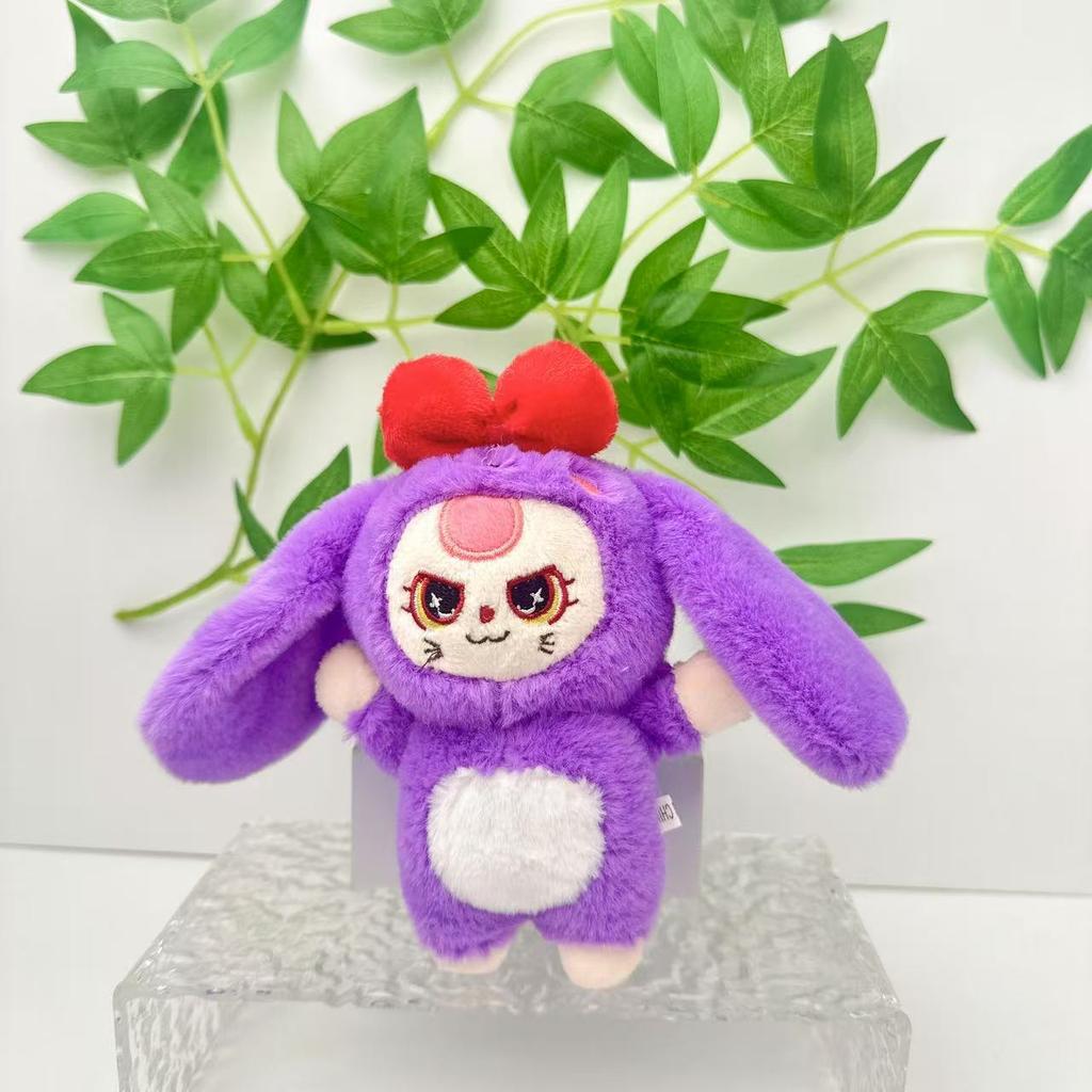 New ThreeBaby Bubble Matwa 3-year-old Plush Toy Doll Small Pendant Doll Grabbing Machine