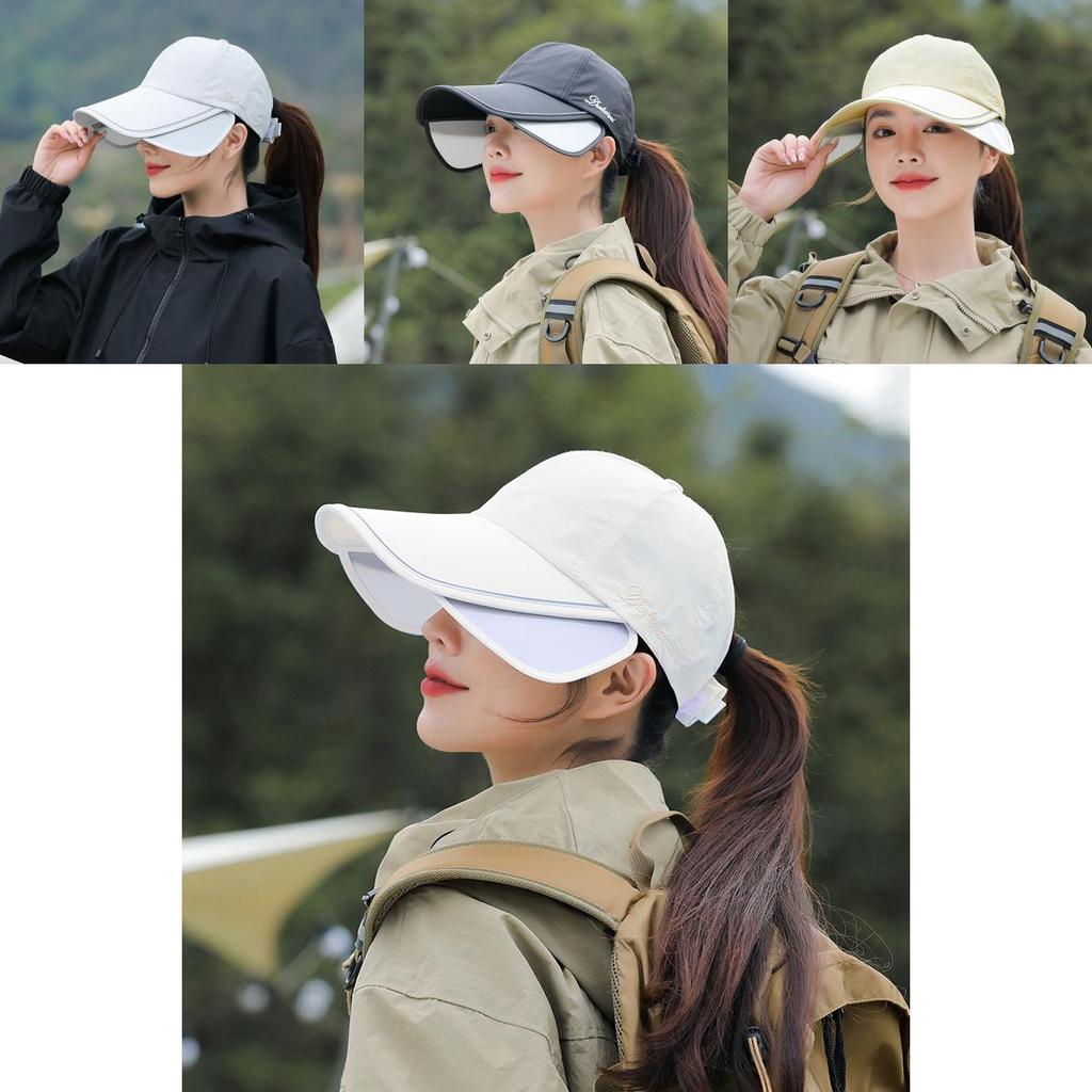 Classic Baseball Cap Unisex Sun Protection Large Brim With Quick Dry Fabric For Casual Sports And Daily Use