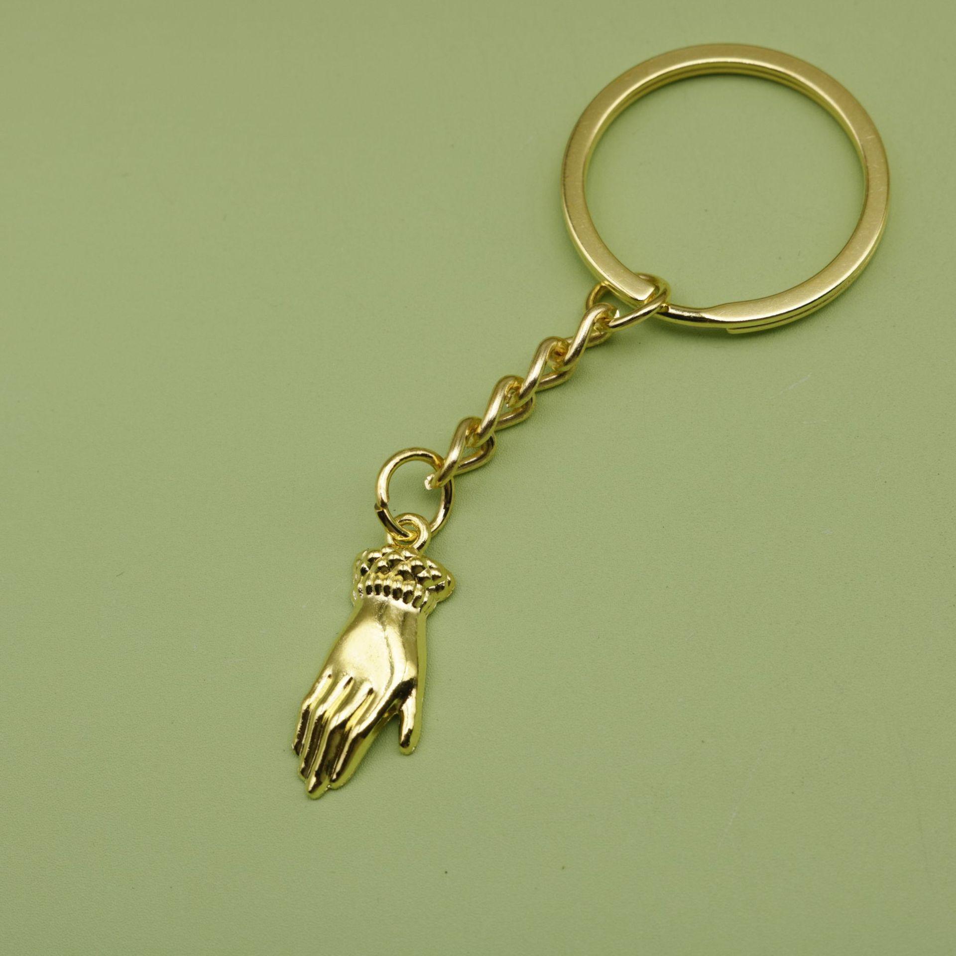 Trendy Jewelry Simple Palm Keychain Pendant