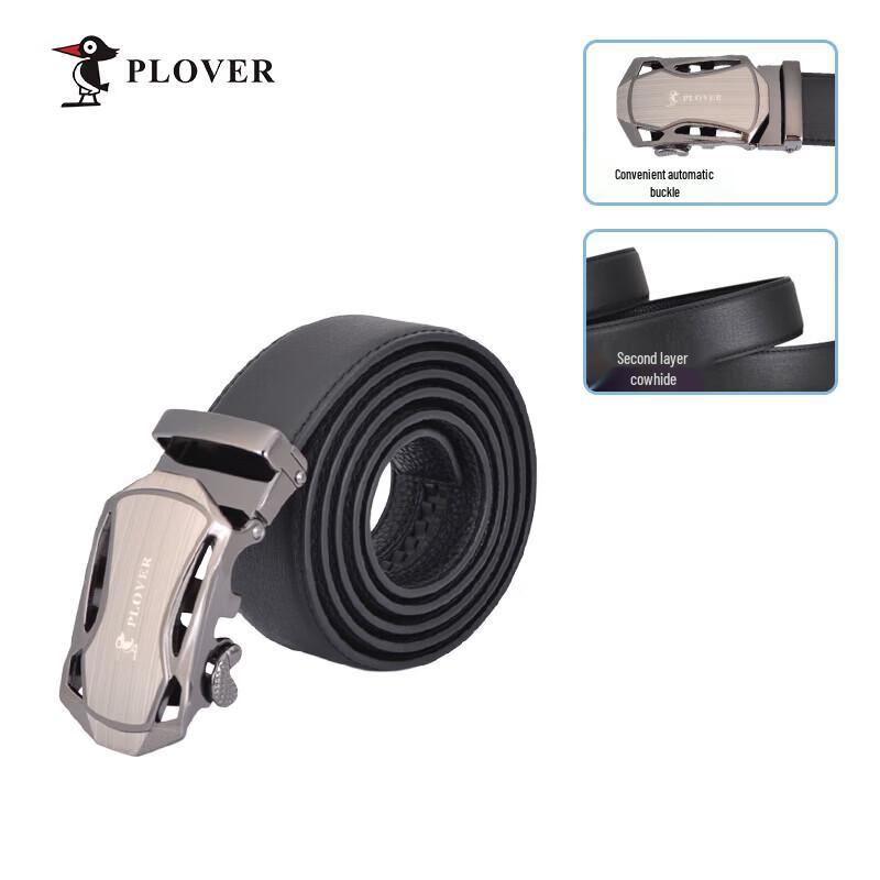 

PLOVER Men s Automatic Buckle Leather Belt 105cm