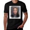 Alan Rickman Severus Snape Portrait Overlay T-Shirt Plus Size Simple Casual Top
