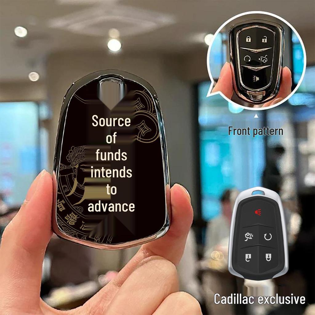 Cadillac Key Case: Premium Protection for XT5, CT5, XT4, XTS, CT6, ATSL, XT6, and CT4 Models