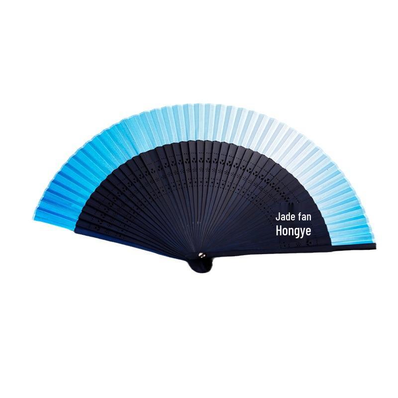 Gradient Cheongsam Style Hanfu Dance Folding Fan