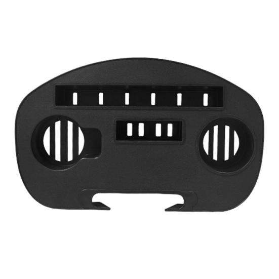 Chair Cup Holder Clip-on Side Recliner Cup Table Lounge Chair Cup Holder Snack Tray with Phone Slot for Camping Beach Yard
