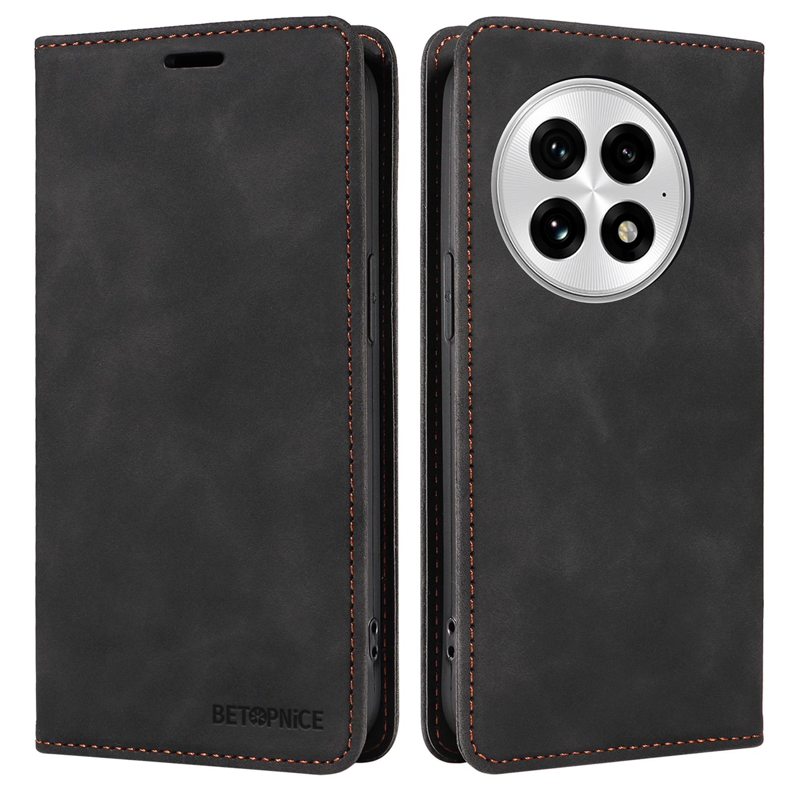 BETOPNICE 003 Чехол-кошелек для OnePlus 13, кожаный чехол для телефона с подставкой C