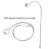 1W langer, flexibler Hals, tragbare USB-LED-Tischleuchte, Schreibtischlampe