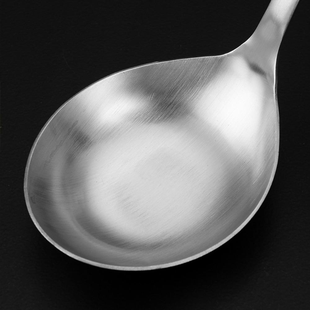 Großer Esslöffel Langer Griff Großer Suppenlöffel Tafelgeschirr Servierlöffel Restaurant