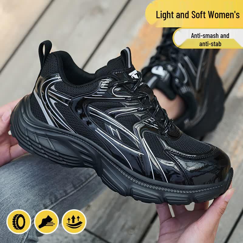 Women s Breathable Steel Toe Safety Shoes 35