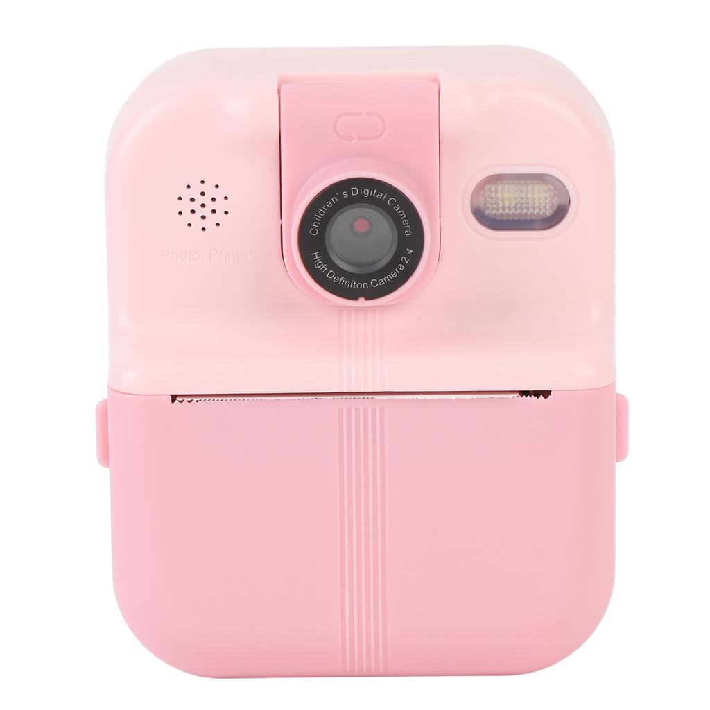 Camera   Print 48MP Photo 1080P Video 2.4 In   Screen Portable Camera 1200mAh Battery Support Music Games Play with 180 Degree Rotating Lens