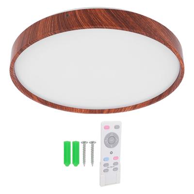 LED Ceiling Light Fixture with Remote Control Adjustable Brightness Color Temperature Lamp for Balcony Corridor Living