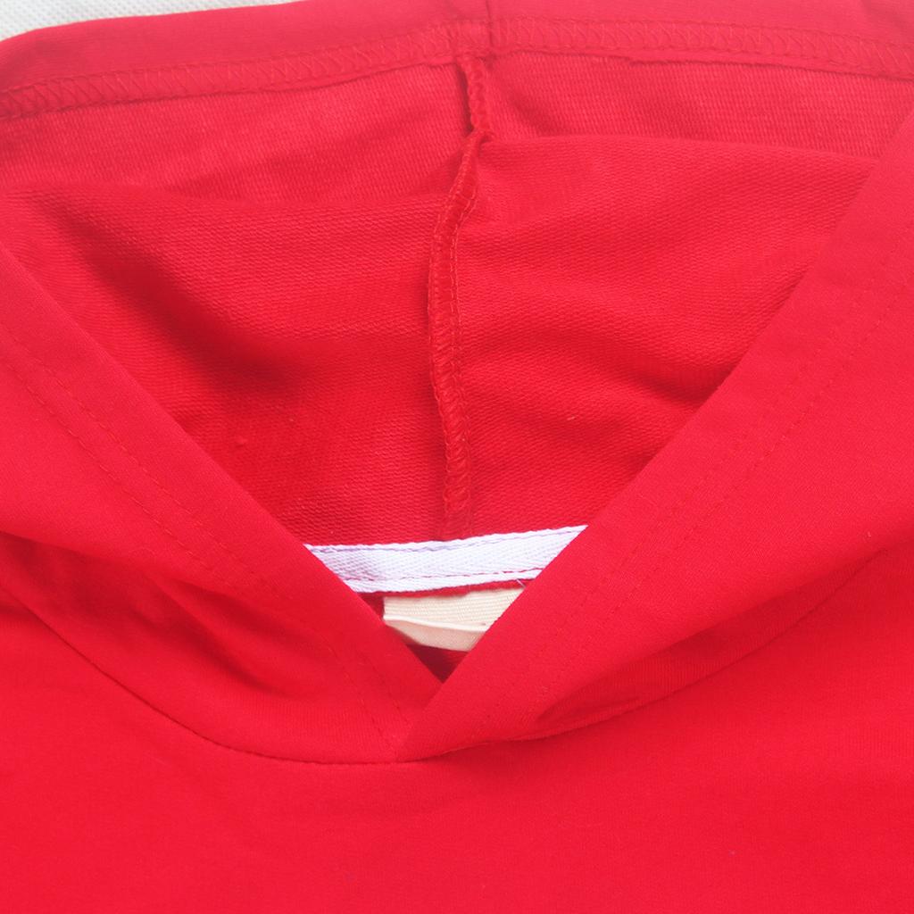 Modischer Kapuzenpullover mit Aufdruck und langen Ärmeln für Jungen und Mädchen
