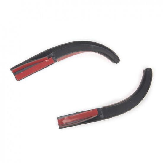 2x Car Water Rain Gutter Extension Cover For Jeep Wrangler JK 2007-2017