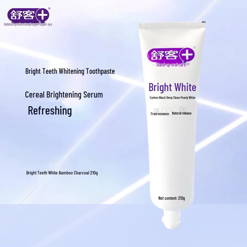 

Shuke Bright White Toothpaste with Bamboo Charcoal & Natural Pearl