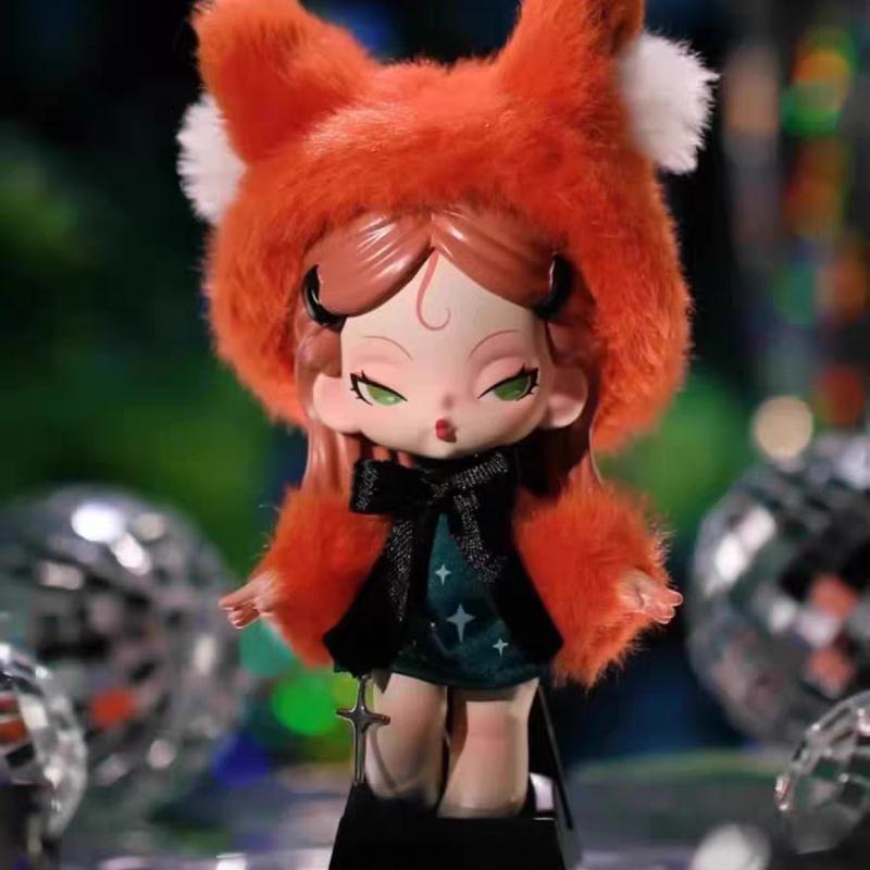 Seria Midnight Disco Blin Dbox Postacie Akcji Anime Urocze Akcesoria Biurkowe Tajemnicza Zabawka w Ślepym Pudełku Modne Prezenty