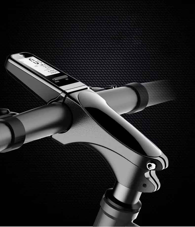 

zmart Wireless Bicycle Stem Computer for and Mountain Waterproof Cycling Smart Bike Wireless Cycle Cadence Heart Rate Power Cycle Stem Includes чёрный