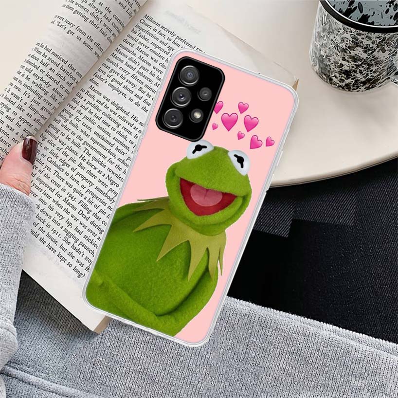 Green frog Phone Case for Samsung Galaxy A17 A16 A15 A14 A13 A57 A56 A55 A54 A53 A37 A36 A35 A34 A33 A26 A25 A24 A23 Galaxy A16