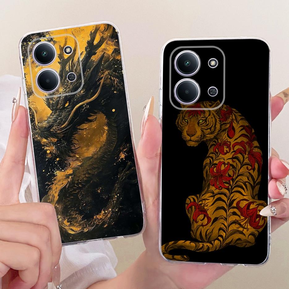 For Xiaomi Redmi 15C 4G Case Redmi15C 5G Colorful Flowers Painted Phone Case For Xiaomi Poco C85 C 85 Redmi 15C Soft Cover Shell