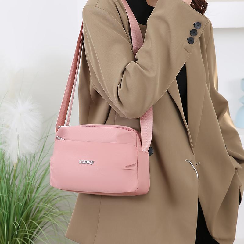 Women's Bag Multi-Layer Crossbody Bag Lightweight Shoulder Bag