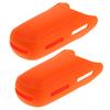 2 Peças de Silicone Resistente ao Calor Capa Protetora para Cabo de Modelador de Cabelo para Ferramentas de Styling Térmico Protetor de Pegada para Viagem