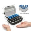 3Ml/10Ml Insulin Vial Storage Case 9/10/15/30 Slots Dust-Proof Insulin Vial Protector Wear-Resistant Shockproof