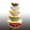 Bowl with Lid Set Salad Bowl Food Dish Airtight Cooking Home Kitchen Tableware Glass Bowl Set Gift