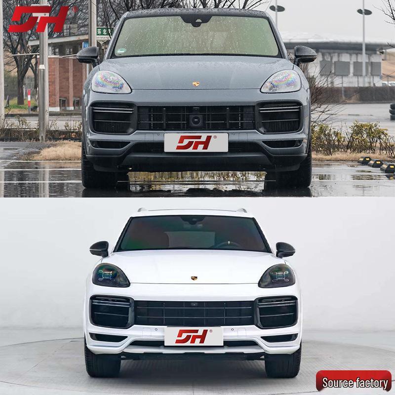 18-23 Cayenne 9Y0.1 Turbo GT Carbon Fiber Front & Rear Lip – Easy Install