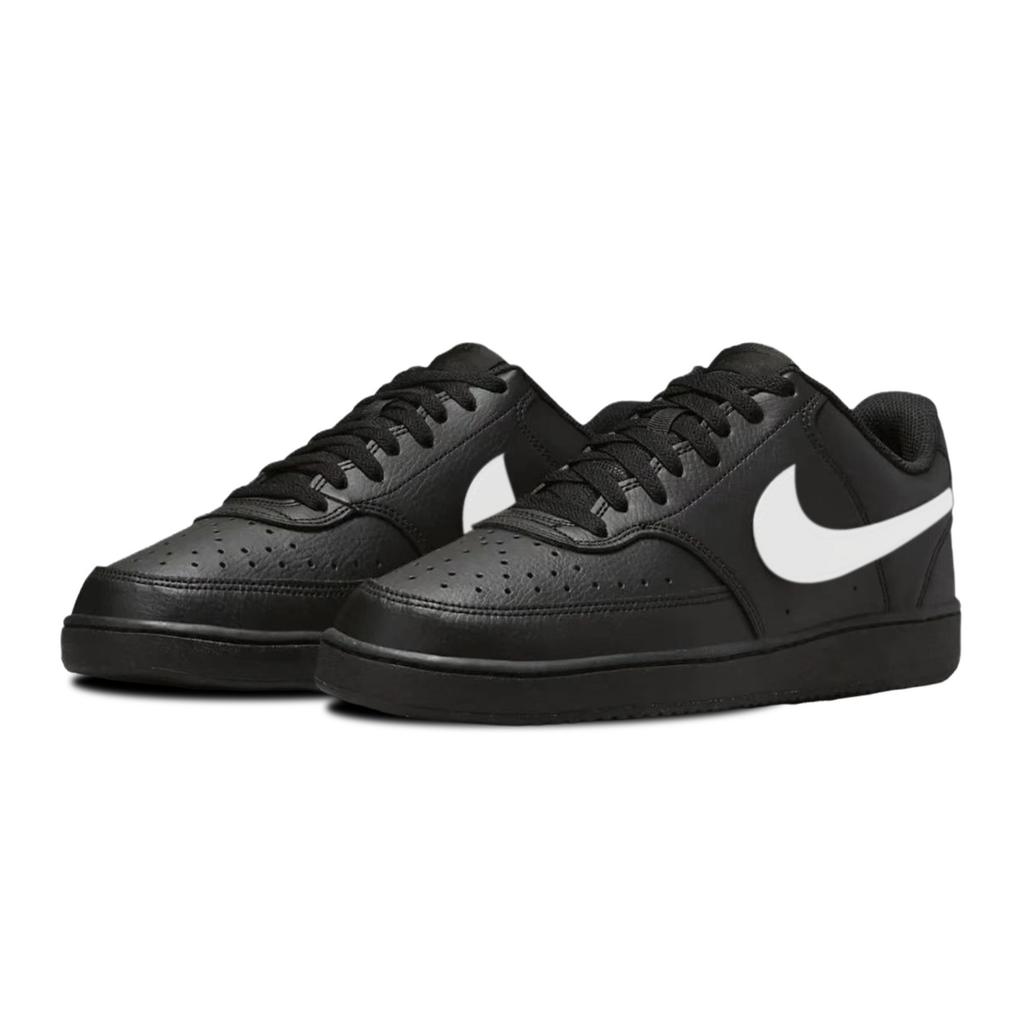 Nike Court Vision Low Abrasion Resistant Low top Skateboard Shoes Unisex Black DH2987-002(Team286-)