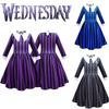 Wednesday Addams Costume Polyester School Uniform For The Addams Family