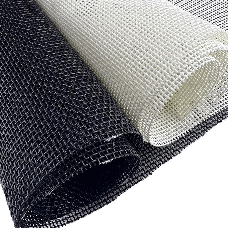 1 yard Teslin nätduk DIY kontorsstol liggstol strandstol underlägg PVC utomhusnätduk Bredd 150cm