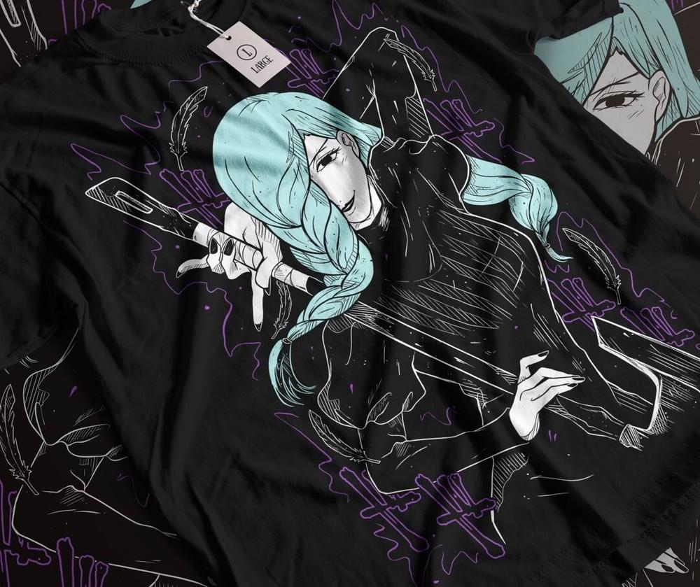 

Jujutsu Kaisen mei mei T-Shirt Gojo Satoru Sukuna Megumi Itadori Horror shirt 3XL