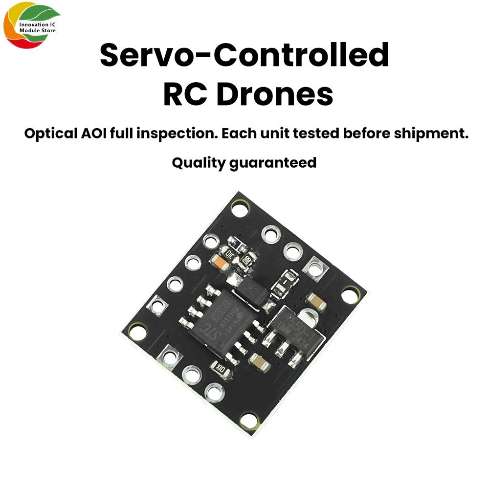 Analog Voltage To PWM Signal Converter Module for Servo RC Models and Drones with Multiple Operating Modes