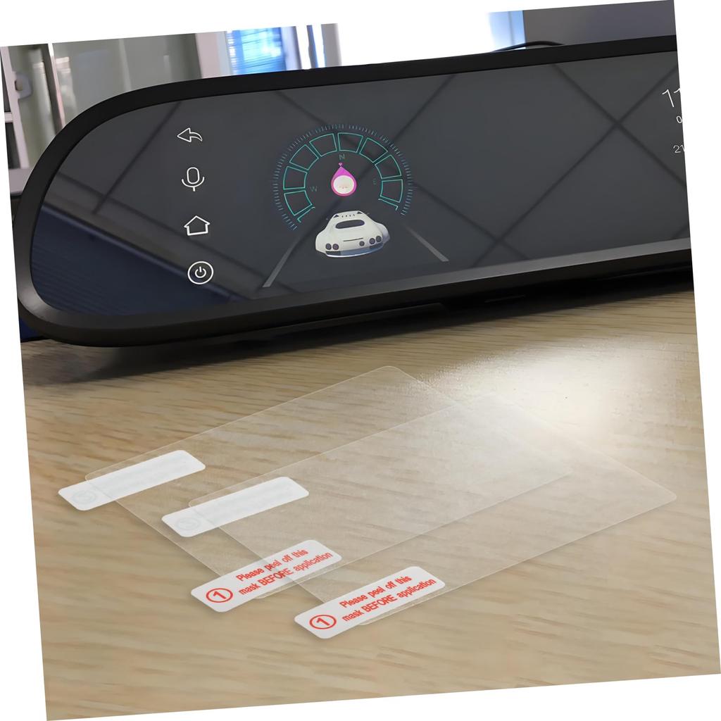 ABOOFAN 10 PCS High Temperature Resistant Car Clear Static Film for Dash Cam Record