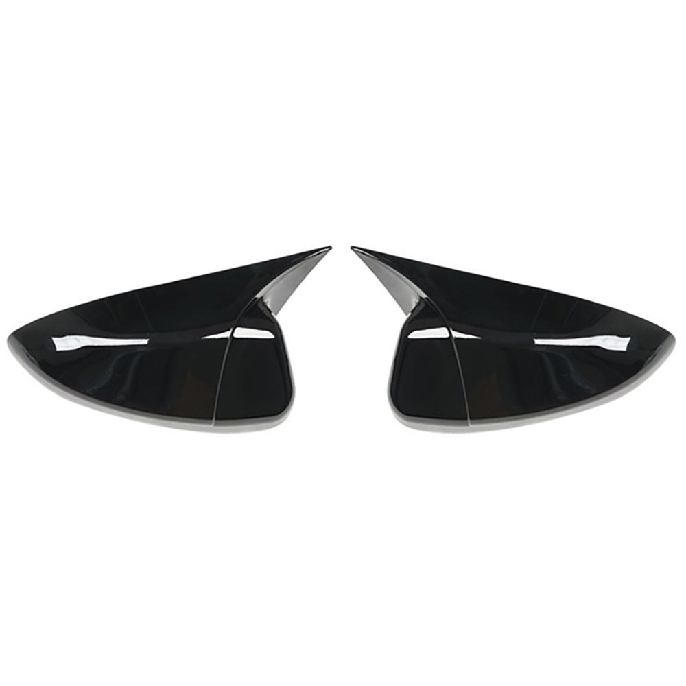 2PCS Replacement Rearview Side Mirror Covers Cap for Honda Accord 10th 2018- Rearview Mirror Cover Glossy Black