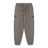 [Snowpeak] Woven Mix Jogger Pants Dark Khaki (S24FMFFP24)