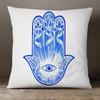 Evil Eye Hamsa Hand Cushion Covers Middle East Fortune Amulets Print Decorative Sofa Throw Pillow Case