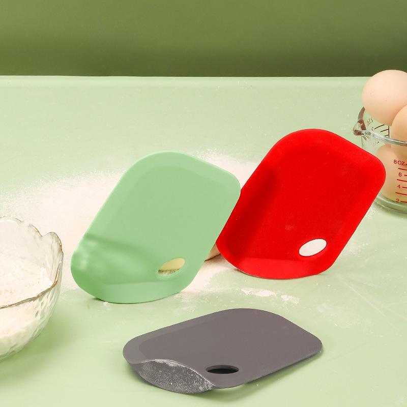 Dough Scraper For Baking Dough Pizza Cutter Pastry Slicer Blade Kitchen Gadgets Silicone Dough Slicer Kitchen Tools