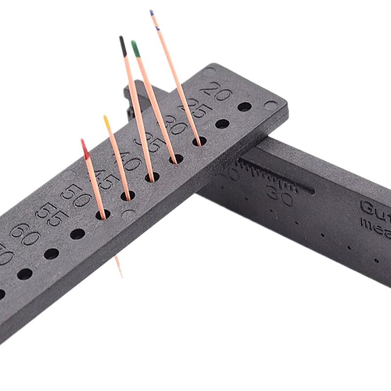 Règles endo dentaires pour jauge de point de gutta-percha, règle de mesure d'étalonnage, échelle de mesure de portée, instruments endodontiques, dentisterie