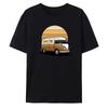 Sommer Muster Bedrucktes Kurzarm T-Shirt Modisch Einfach Bequem Atmungsaktiv Unisex Und Unisex T-Shirt