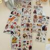 10pcs Forest Animal Vinyl Stickers - Giraffe Lion Tiger Elephant Designs for DIY Journal Decor, Cup Decoration & Notebooks ZSY