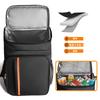 Leechatwin Insulated Backpack Cooler Extra Thick Handbag and Shoulder for Outdoor LCW0822 Box, Foldable, Compact, 28L, Lightweight, Waterproof,