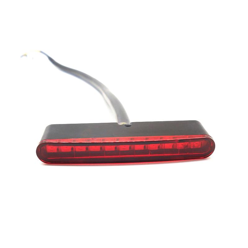 

New Motorcycle Electric Bike Rear Brake Light Mini 12V 11LED Tail Stop Light Lamp For Dirt Bike Moto License Plate Light Lamp червоний